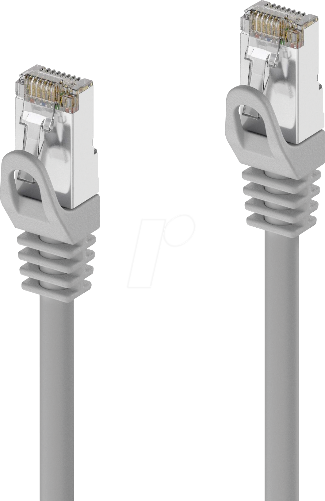 PURE IQP1001200 - Patchkabel Cat.6a S/FTP, grau, 20 m