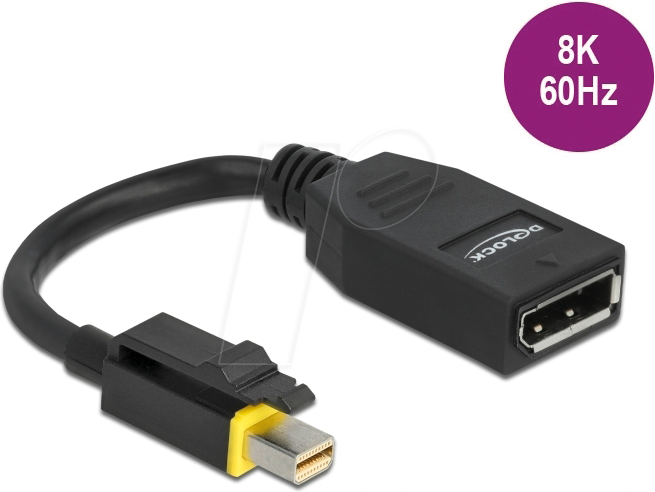 DELOCK 65978 - Mini DisplayPort 1.4 zu DisplayPort Adapter