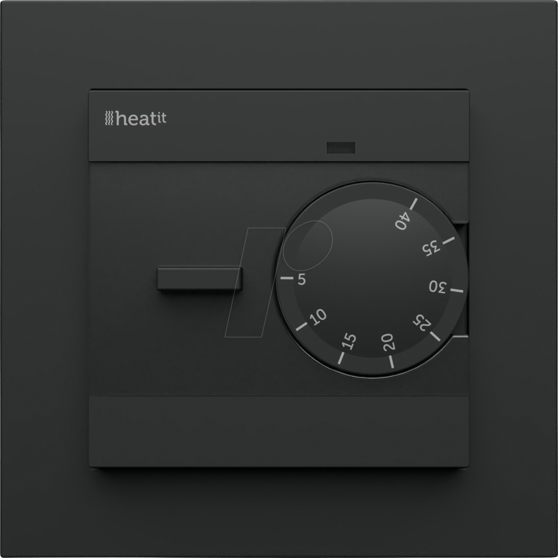 HEATIT 5430538 - Raumthermostat, schwarz