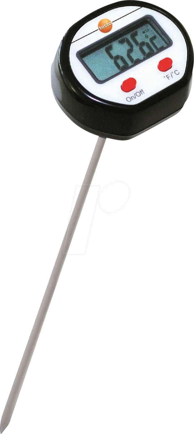 TESTO 0560 1111 - Digital Einstechthermometer, -10 bis +50 °C, verlängerter Fühler