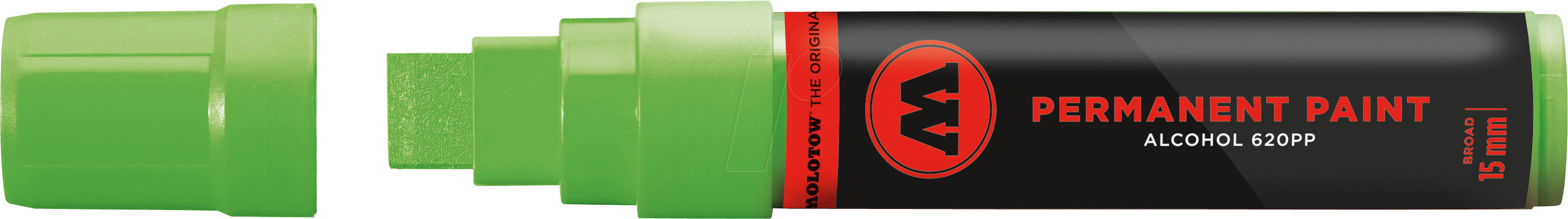 MO620058 - Permanent Marker 620PP, 15 mm, grün
