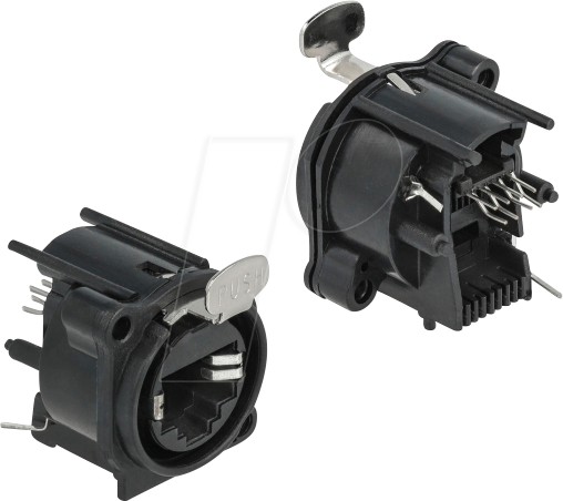 DELOCK 87822 - D-Typ Modul RJ45 Buchse / Lötanschluss