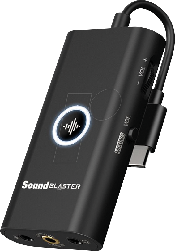 CREATIVE SB G3 - Audio Adapter USB-A - 2x 3,5 mm Klinkenbuchse