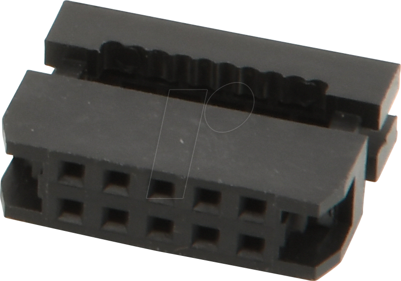 Thumbnail - W+P 343-10 - Pfostenverbinder, RM 2,00mm, 10-polig