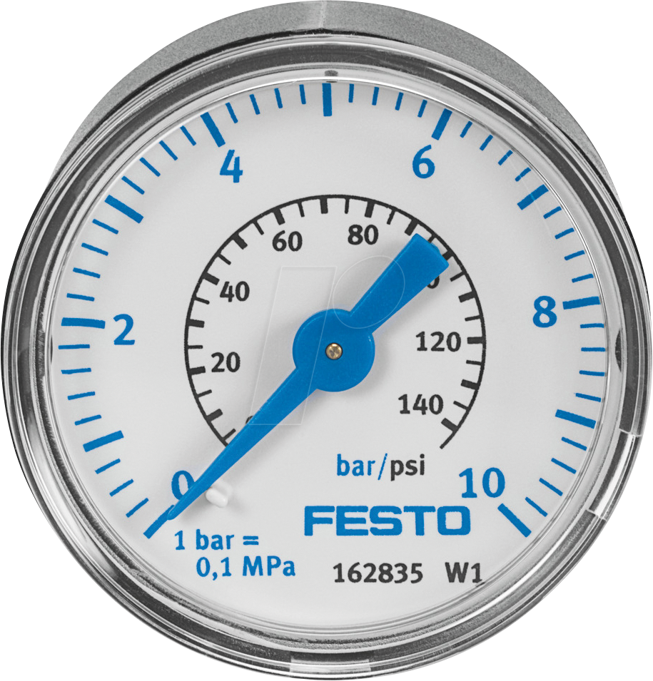 FESTO 359873 - Manometer, 0 - 10 bar, 50 mm, G1/4