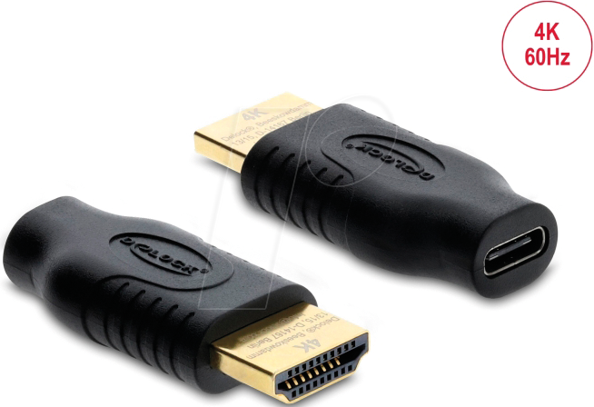 DELOCK 61075 - Adapter USB-C > HDMI Adapter, 4K@60 Hz