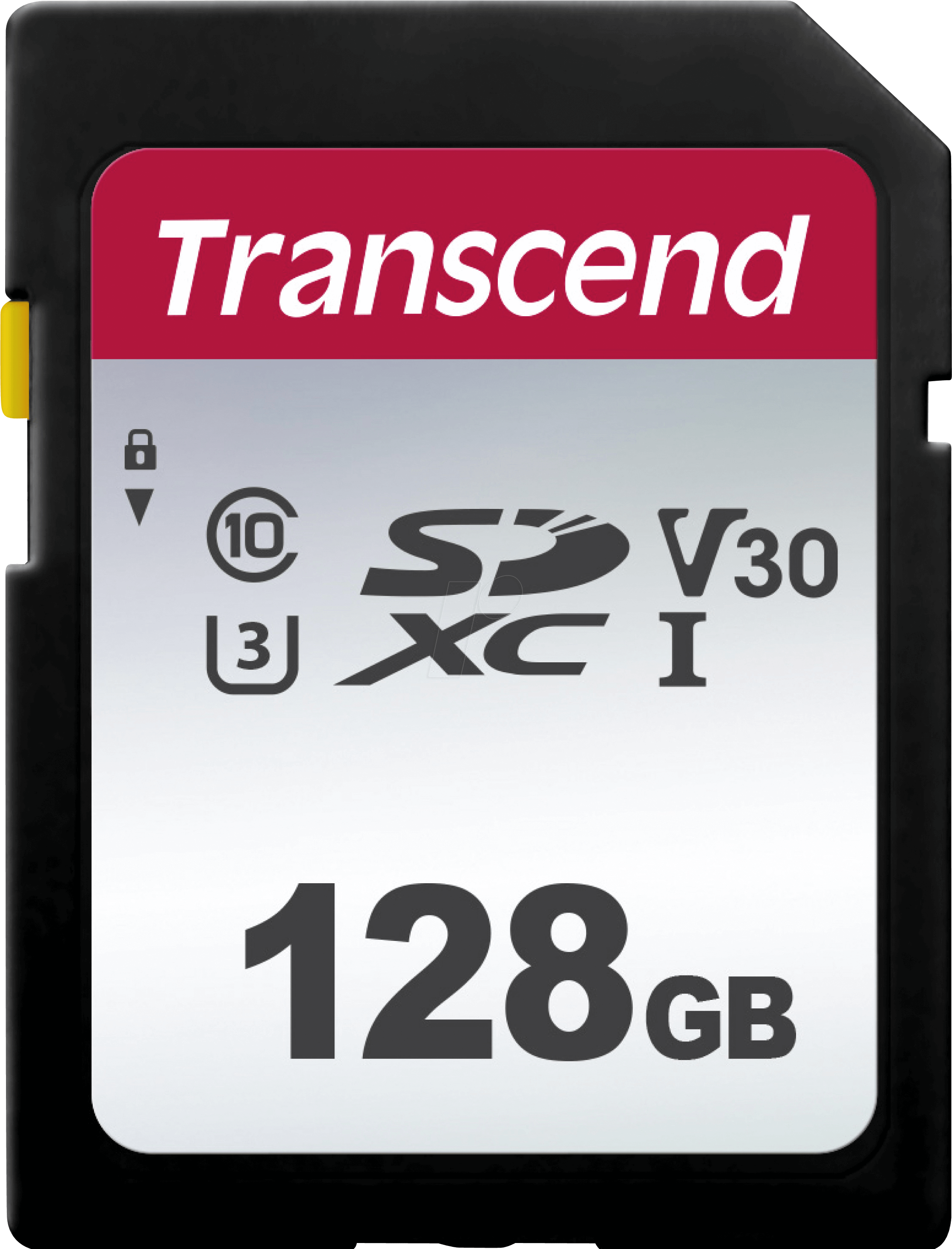 TS128GSDC300S - SDXC-Speicherkarte, 128GB, Class 10 UHS-I U1, V30, 300S
