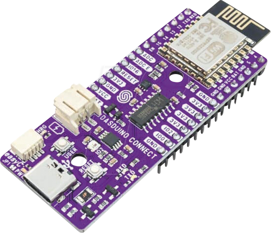 ARD CONNECT MH - Dasduino CONNECT, ESP8266, Arduino IDE, mit Stiftleiste
