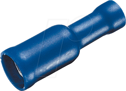 RSH-B - Rundsteckhülse, 1,5 - 2,5mm², blau
