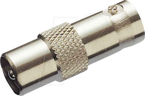 K 433 - BNC-Adapter, BNC-Buchse / Koax-Stecker