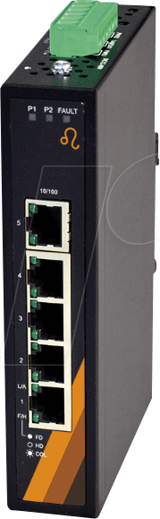 EXSYS EX-6201 - Switch, 5-Port, Fast Ethernet