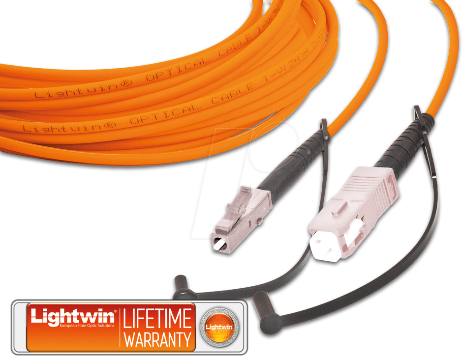 LSP-50 LC-SC2 - Simplex LWL Patchkabel, MM OM2, LC - SC, 2 m