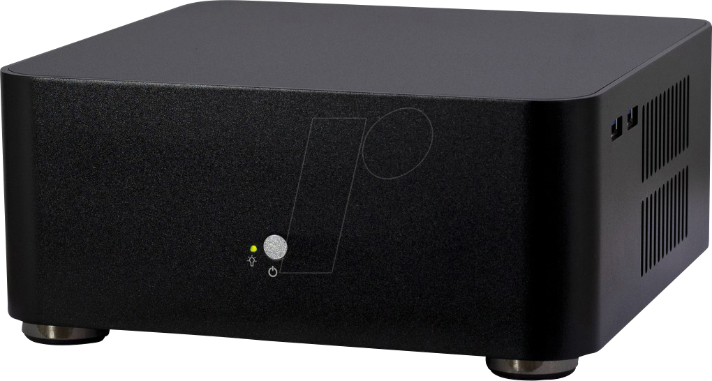 IT88881302 - Inter-Tech Mini-ITX Gehäuse A80 BLACK, 60 W