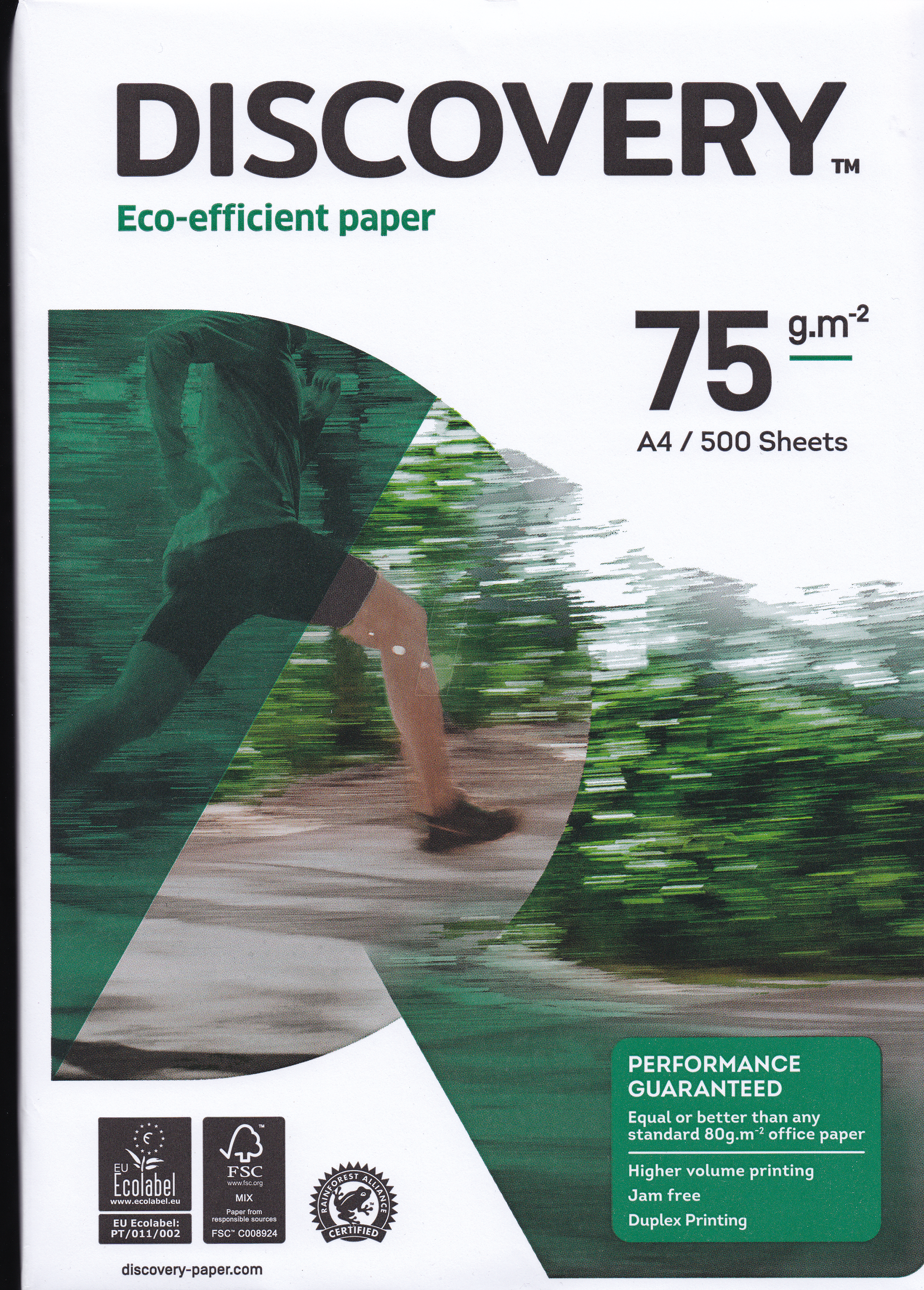 DISCOVERY 75G - DIN A4, Papier, 75 g/m², 500 Blatt, gelocht