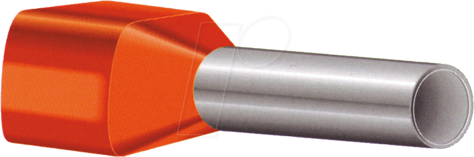 AEHI 0,75-100 - 100er Pack Aderendhülsen-isoliert 0,75mm², grau