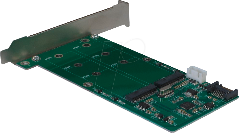 IT88885377 - Trägerkarte für 2x M2 SATA HDD/SSD
