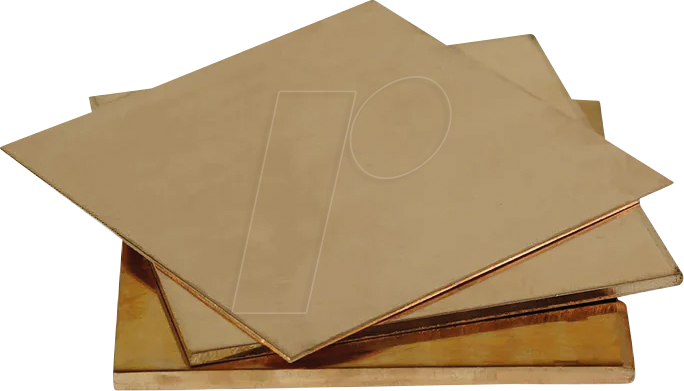 MAKERA 11357 - CNC, Kupferblech, 5 mm, 100 x 200 mm