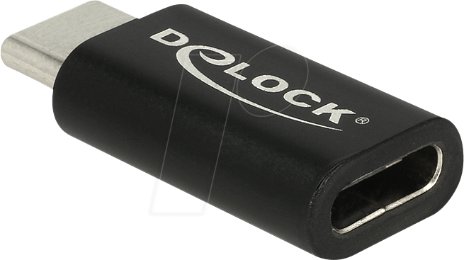 DELOCK 65697 - USB C Stecker auf C Buchse, Portschoner