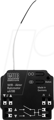 WIR 1003-000001 - Funk-Rolladenaktor, Unterputz, 1-Kanal