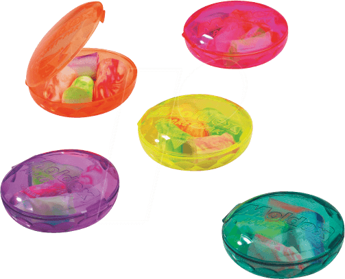 GSS SPARK - Gehörschutz, Spark Plug, Stöpsel, bunt, EN 352-2:2002, 35 dB