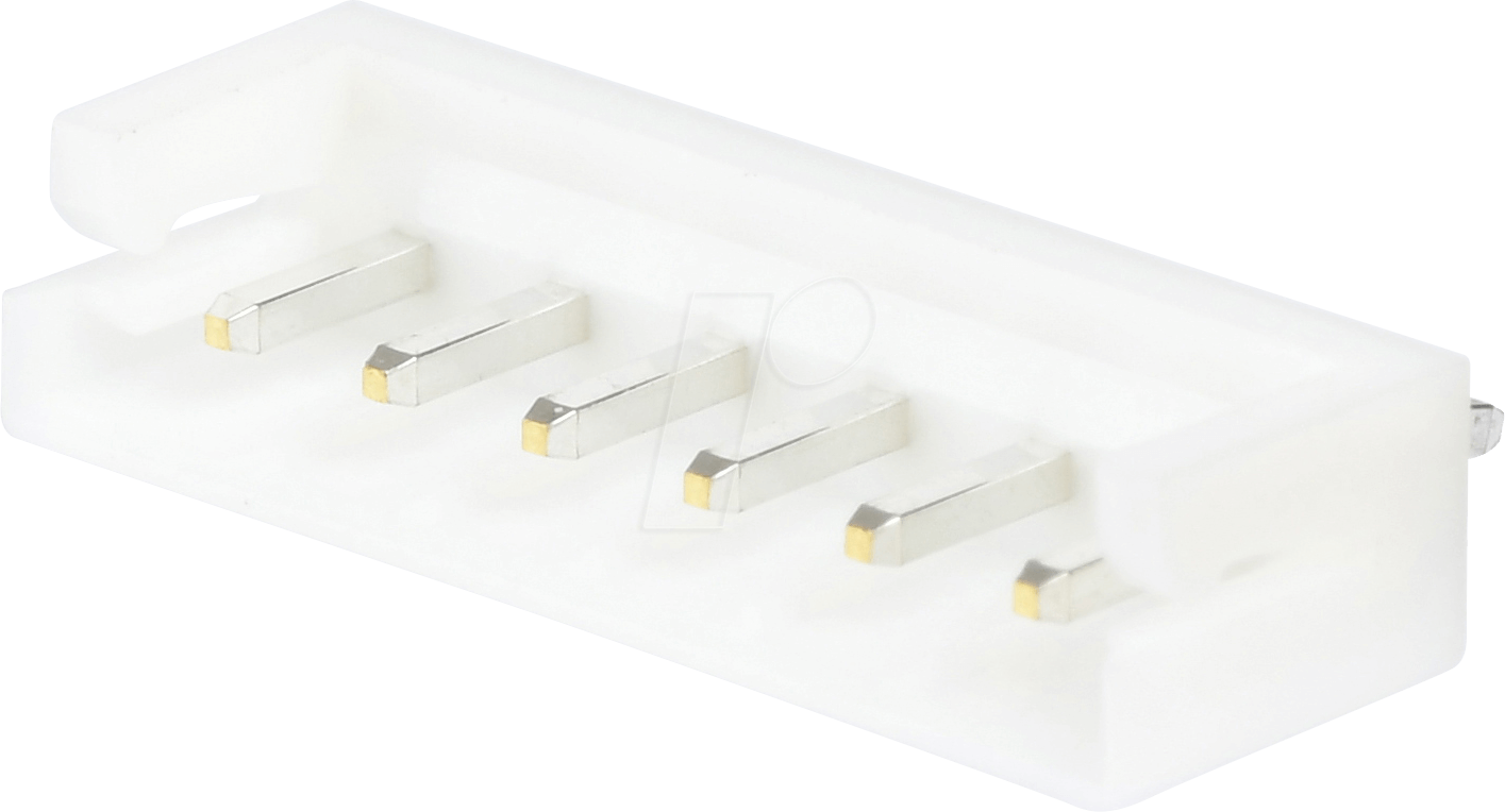 JST EH6P ST - JST - Stiftleiste, RM 2,5 mm, 1x6-polig, gerade - EH