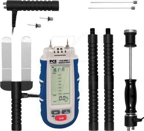 PCE MMK 1 - Feuchte-Messkoffer-Set PCE-MMK 1