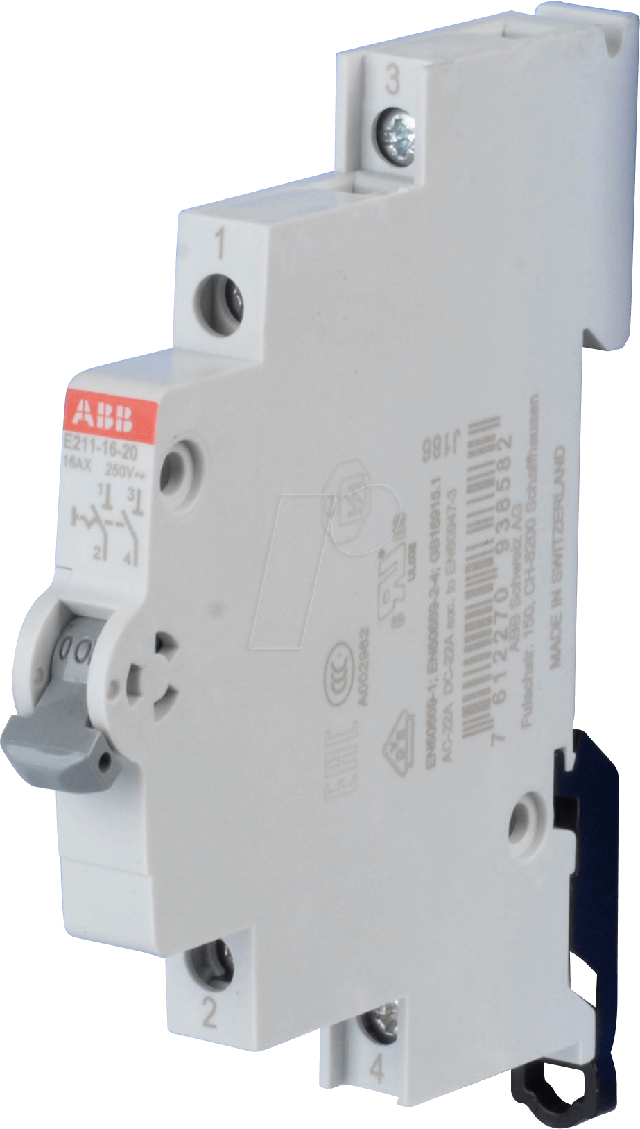 Thumbnail - ABB E211-16-20 - Ausschalter - 0,5 TE, 2 Schließer, 16 A