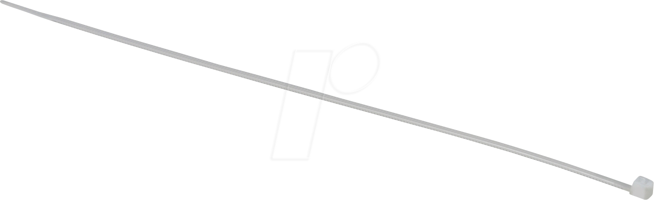 IMT46411 - Kabelbinder 200 x 4,8 mm, klar, im Beutel à 100 Stück