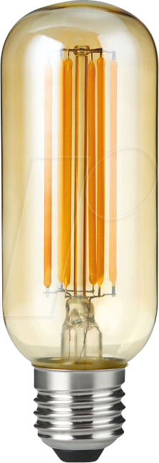 SCHI LX023822505 - LED-Lampe E27, 6,5 W, 550 lm, 2200 K, Filament, dimmbar