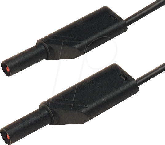 Thumbnail - MLS WS 50-2 SW - Messleitung, 2,5 mm², 0,5 m, schwarz, gesichert
