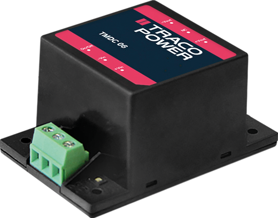 TMDC 06-2415 - DC/DC-Wandler TMDC 06, 6 W, 9-36/24,0 VDC, gekapselt
