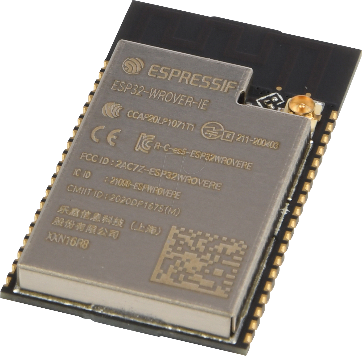 ESP32WRVRIEN16R8 - WiFi-Modul 802.11/BT 2,4-2,5GHz, 150Mb/s