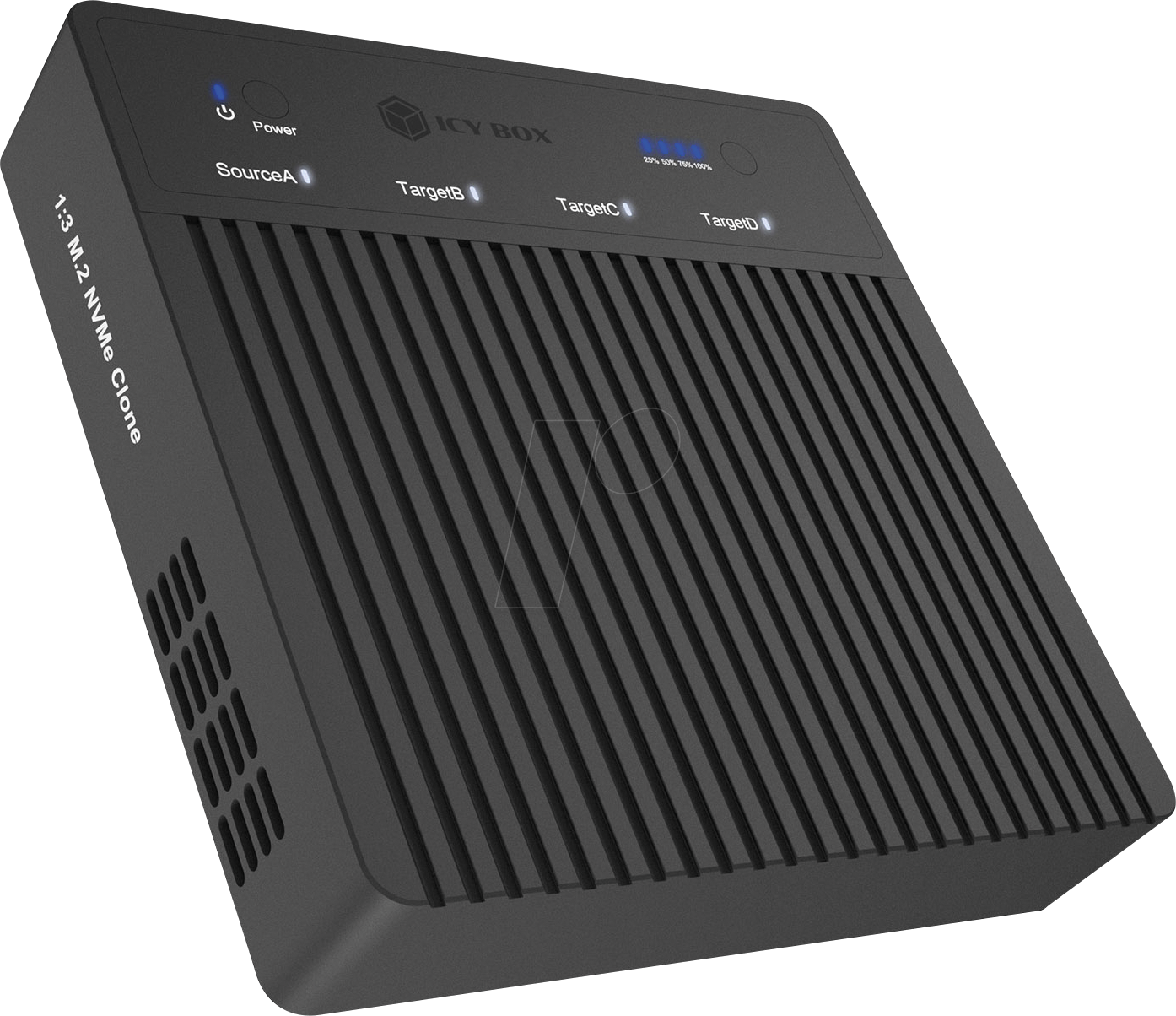 Thumbnail - ICY 4013MCL-C4 - Copy/Dock Station 4x M.2 NVMe SSD USB 40 Gb/s