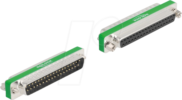 Thumbnail - DELOCK 66480 - HF/EMI Entstörfilter, D-Sub 37 Pin Stecker / Buchse, Tiefpass