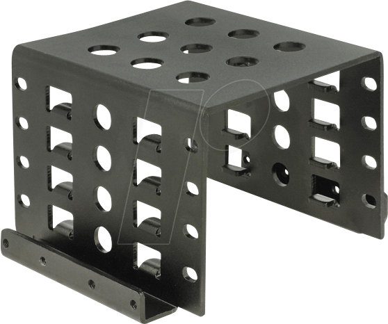 DELOCK 18271 - Einbaurahmen HDD/SSD 4x 2,5'' zu 3,5'', Metall