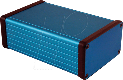 1455K1201BU - Profilgehäuse, 1455 K, 120 x 78 x 43 mm, blau