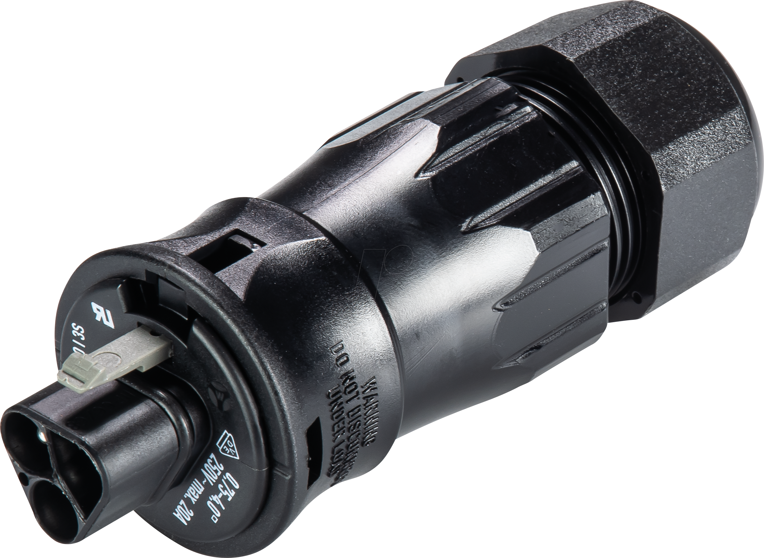 RST20I3 KS5 G - Steckerteil mit Kabelverschraubung 13-18mm, Schraubanschluss