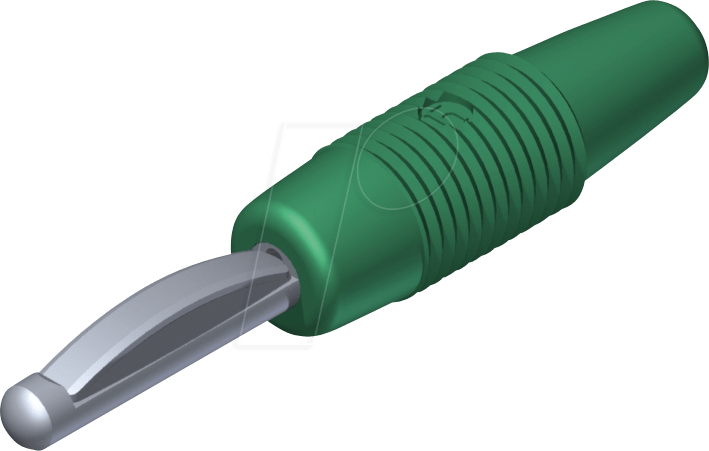 VON 30 GN - Vollkontaktstecker 4 mm, mit Lötanschluss