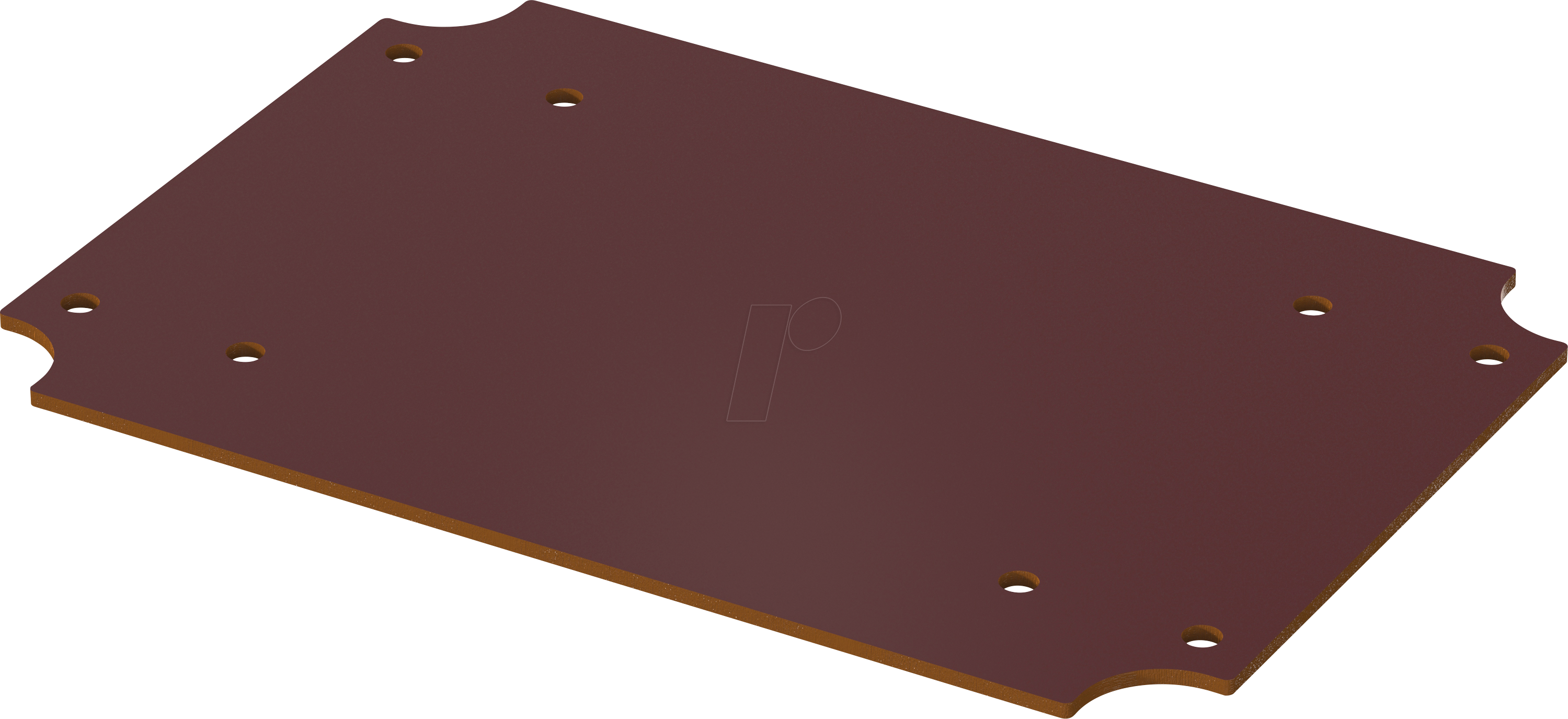 BA 48804302 - BoVersa Montageplatte, für BOV 171204, Aluminium - Unterteil