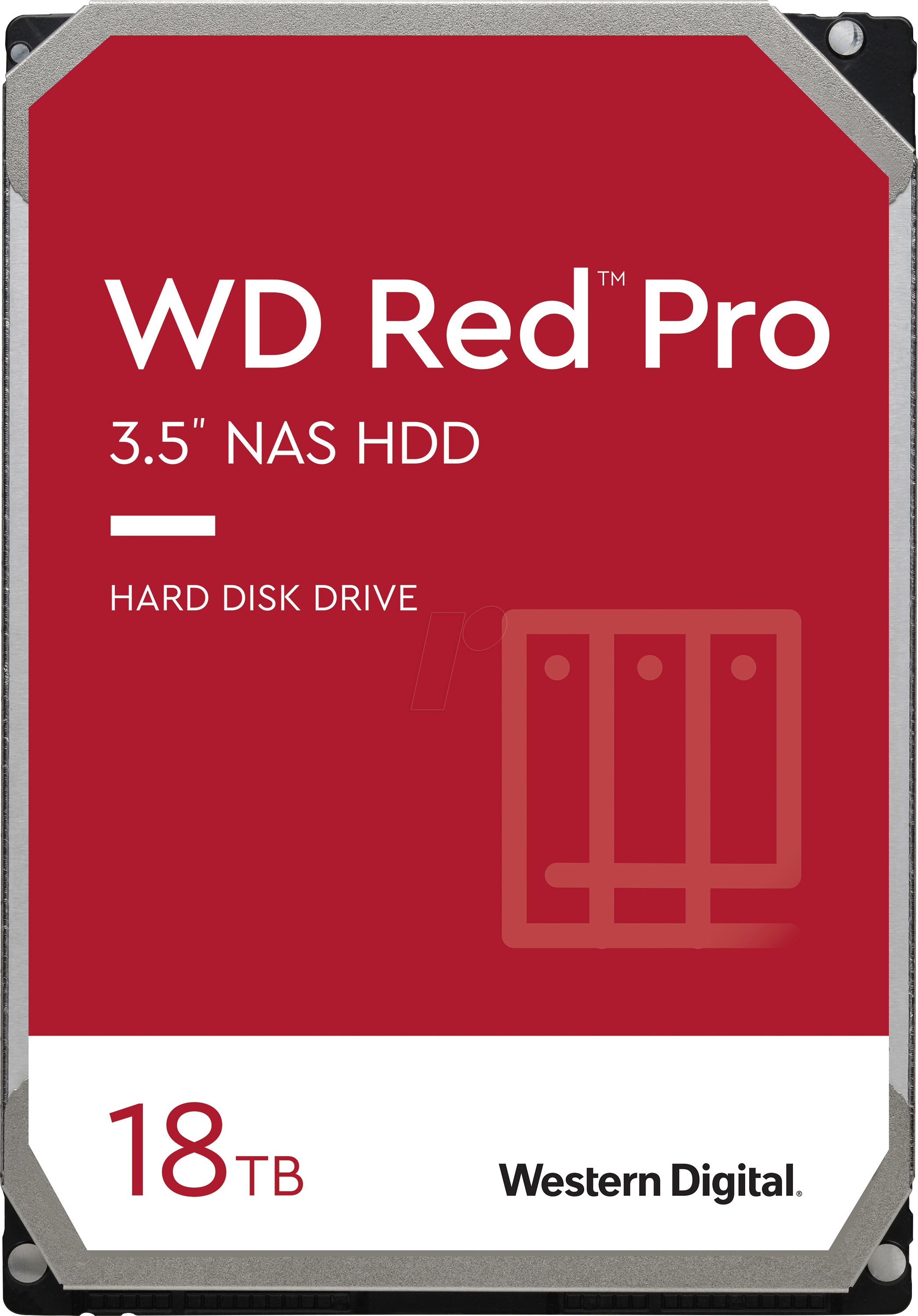 WD181KFGX - 18TB Festplatte WD RED PRO - NAS