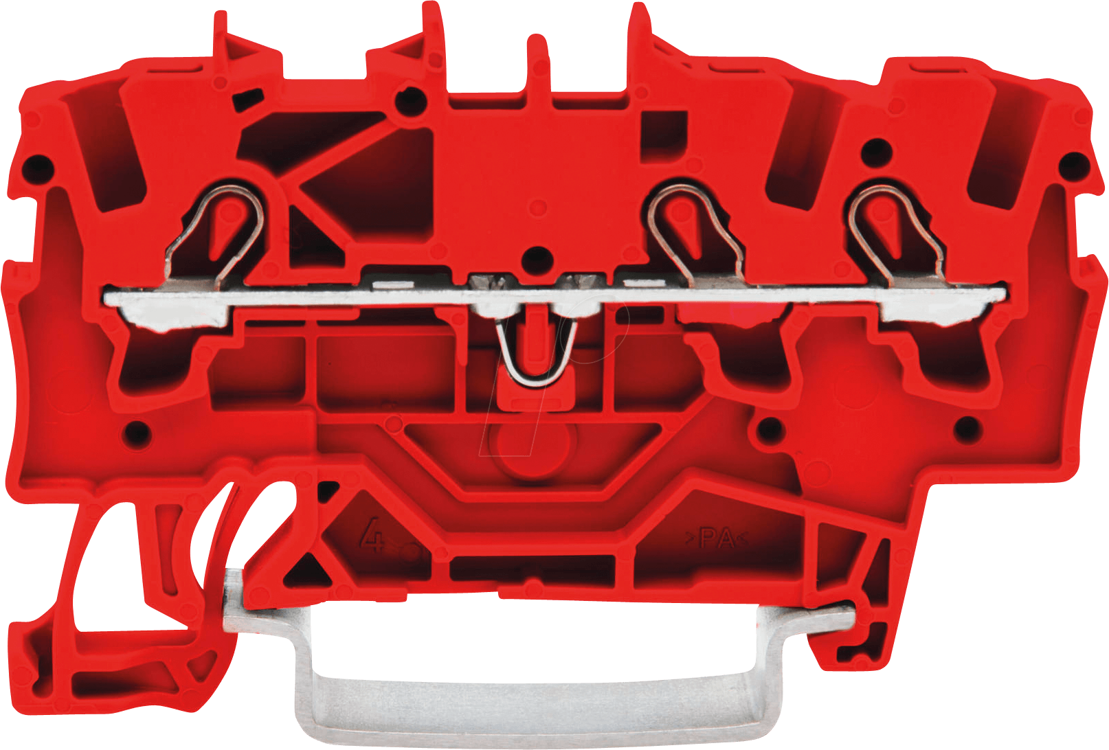 WAGO 2001-1303 - Durchgangsklemme, 3-Leiter, Ø 0,25 - 1,5 mm