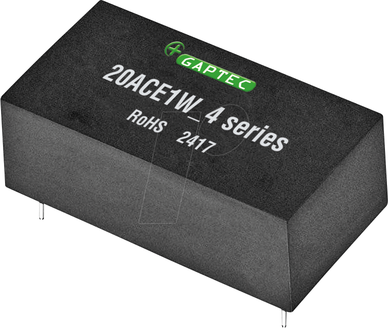 Thumbnail - 20ACE1W_24S4 - AC/DC-Wandler, 20 W, 24 V, DIP 4