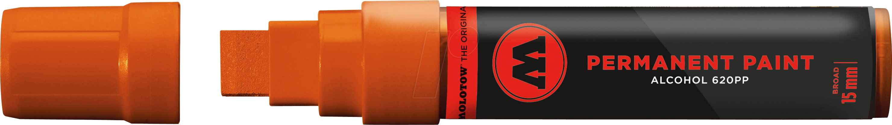 MO620150 - Permanent Marker 620PP, 15 mm, ockerbraun