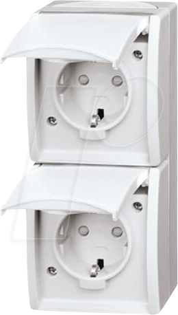 Thumbnail - BJ 20-02 EBW-54 - Schutzkontakt-Steckdose mit erh. Berührungsschutz