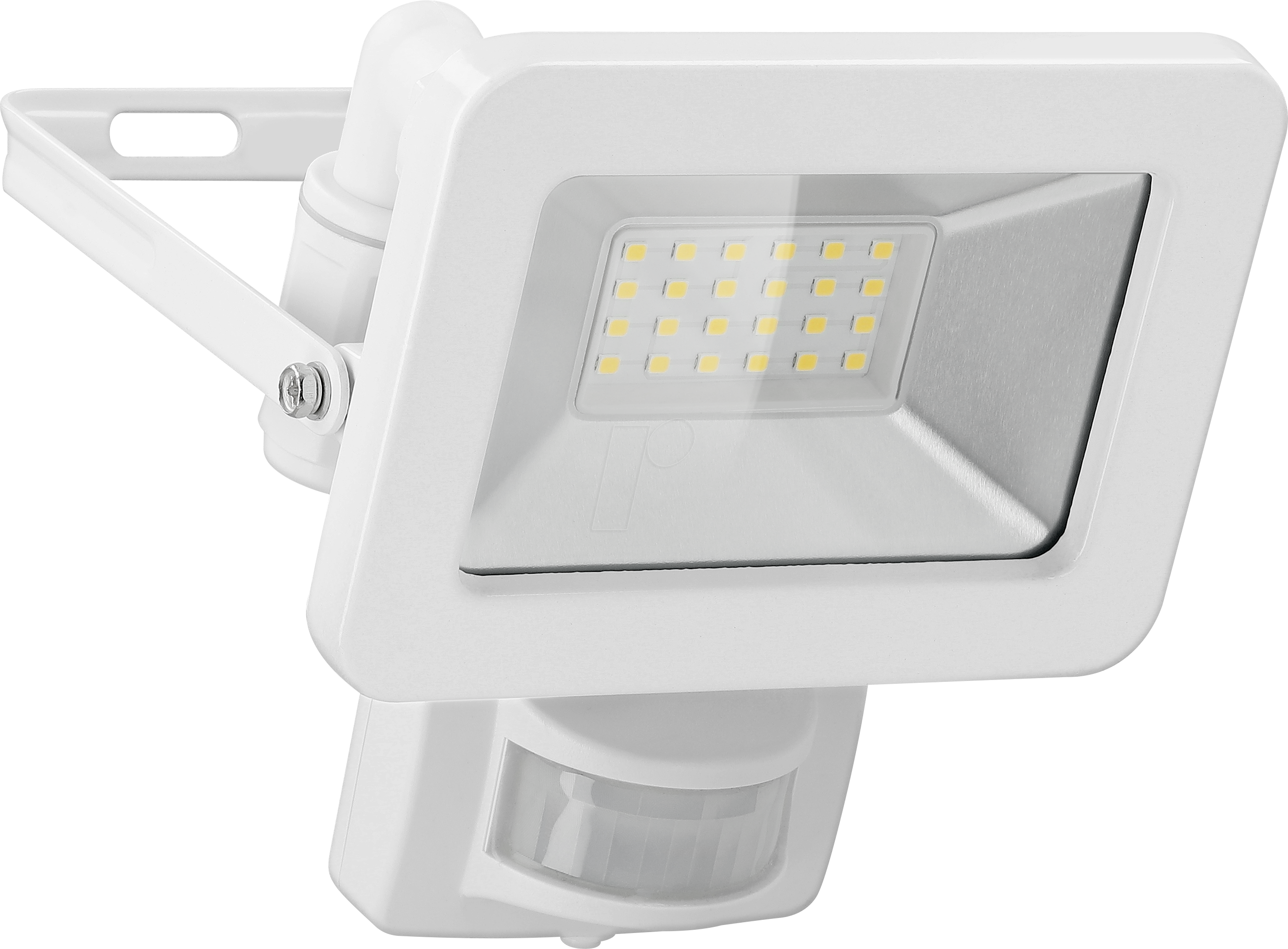 GB 53880 - LED-Flutlicht mit Sensor, 20 W, weiß, IP44, M16 Kabelanschluss