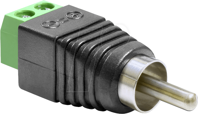 Thumbnail - DELOCK 65417 - Cinchstecker mit 2-Pin-Terminalblock