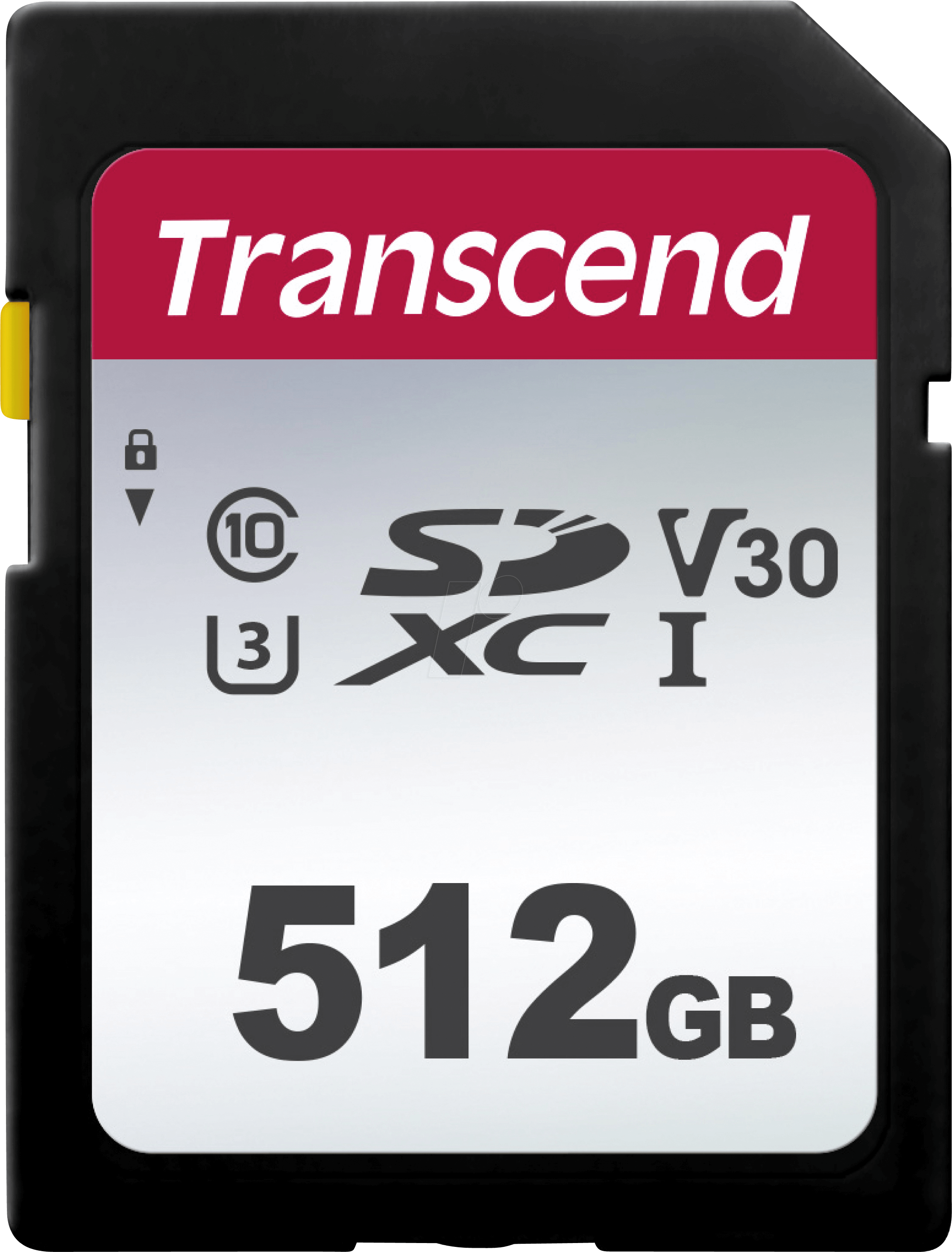 TS512GSDC300S - SDXC-Speicherkarte, 512GB, Class 10 UHS-I U3, V30, 300S