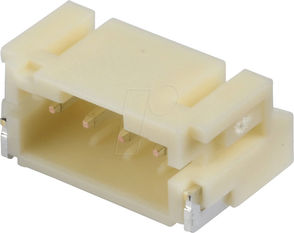 JST PH4P ST90S - JST - Stiftleiste, SMD, 90°, 1x4-polig - PH