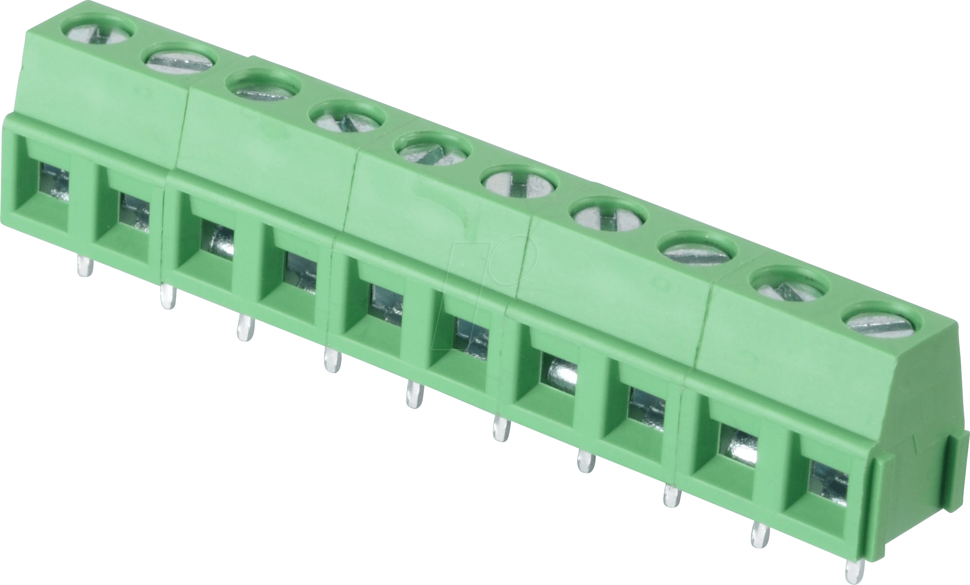 CTB0509-10 - Lötbare Schraubklemme - 10-pol, RM 5,08 mm, 90°