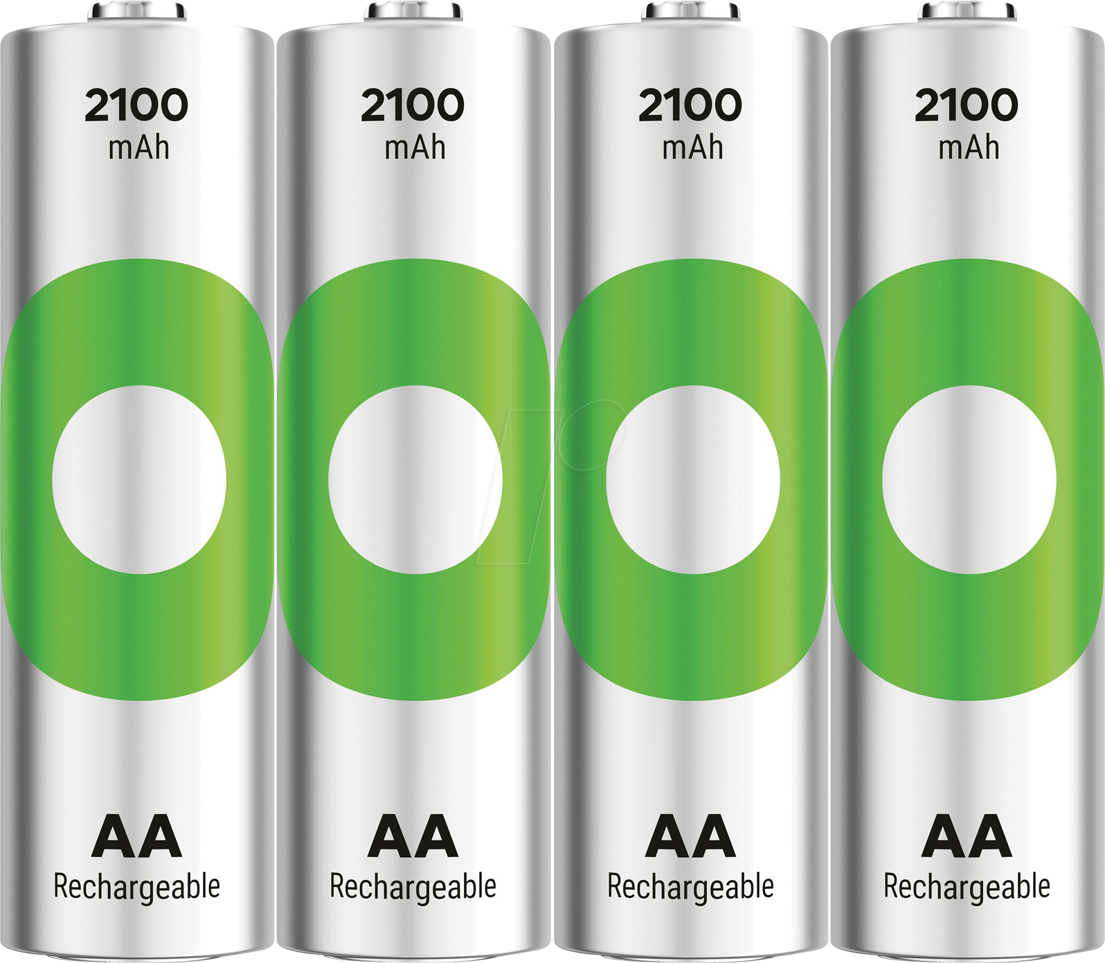 REC 2100 4AA - ReCyko, NiMh-Akku, AA (Mignon), 2100 mAh, 4er-Pack